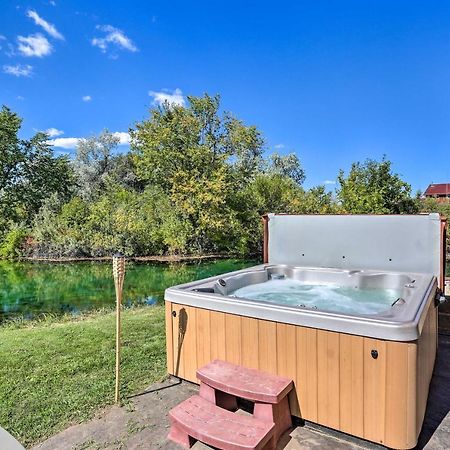 Rustic Spearfish Cabin On 12-Acre Trout Farm Exterior foto