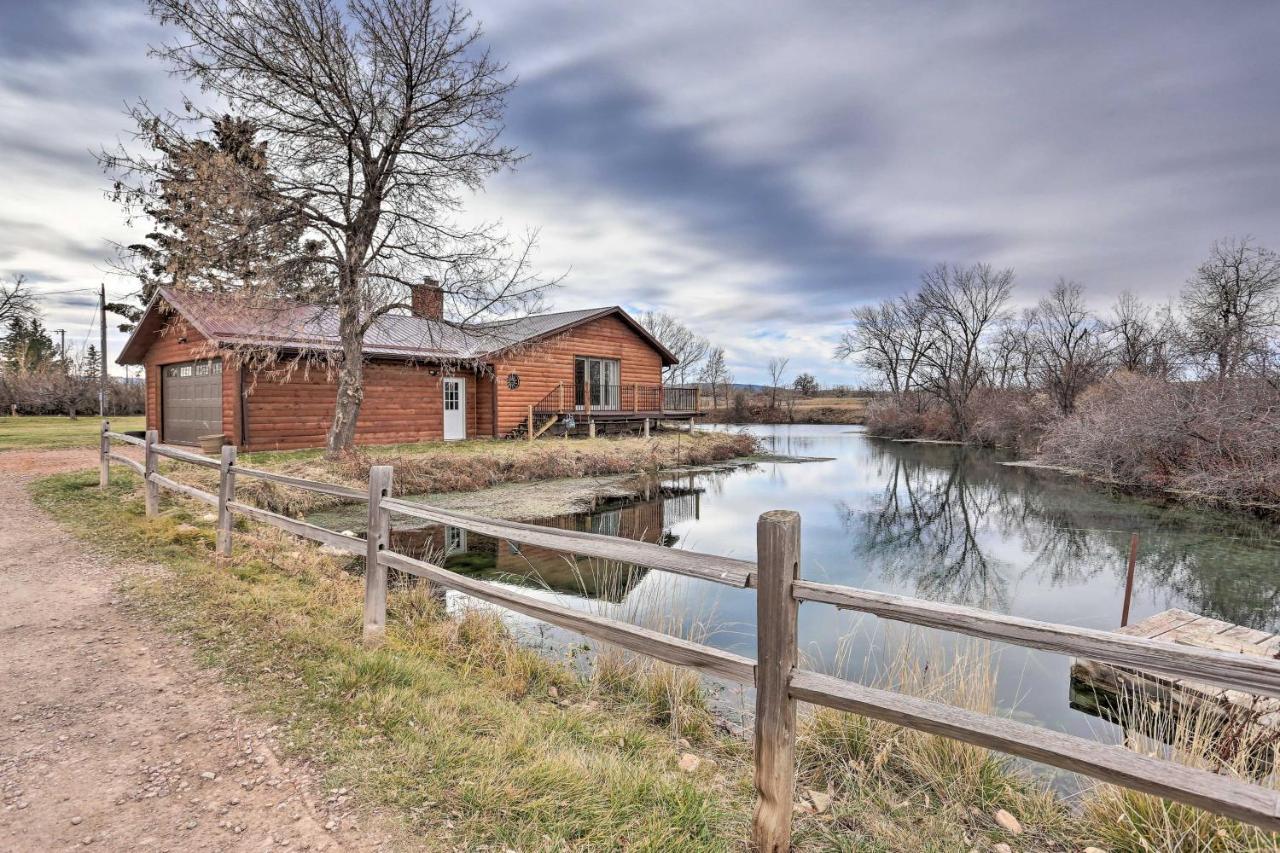 Rustic Spearfish Cabin On 12-Acre Trout Farm Exterior foto