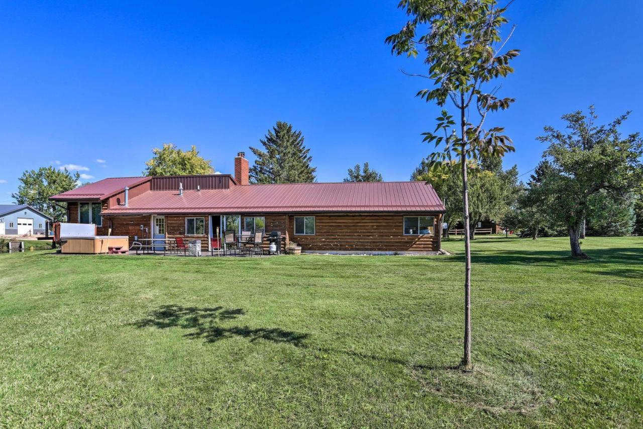 Rustic Spearfish Cabin On 12-Acre Trout Farm Exterior foto
