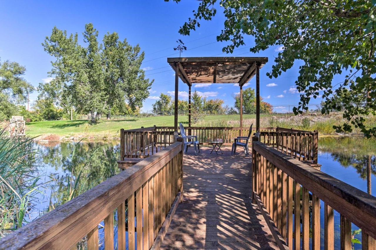 Rustic Spearfish Cabin On 12-Acre Trout Farm Exterior foto