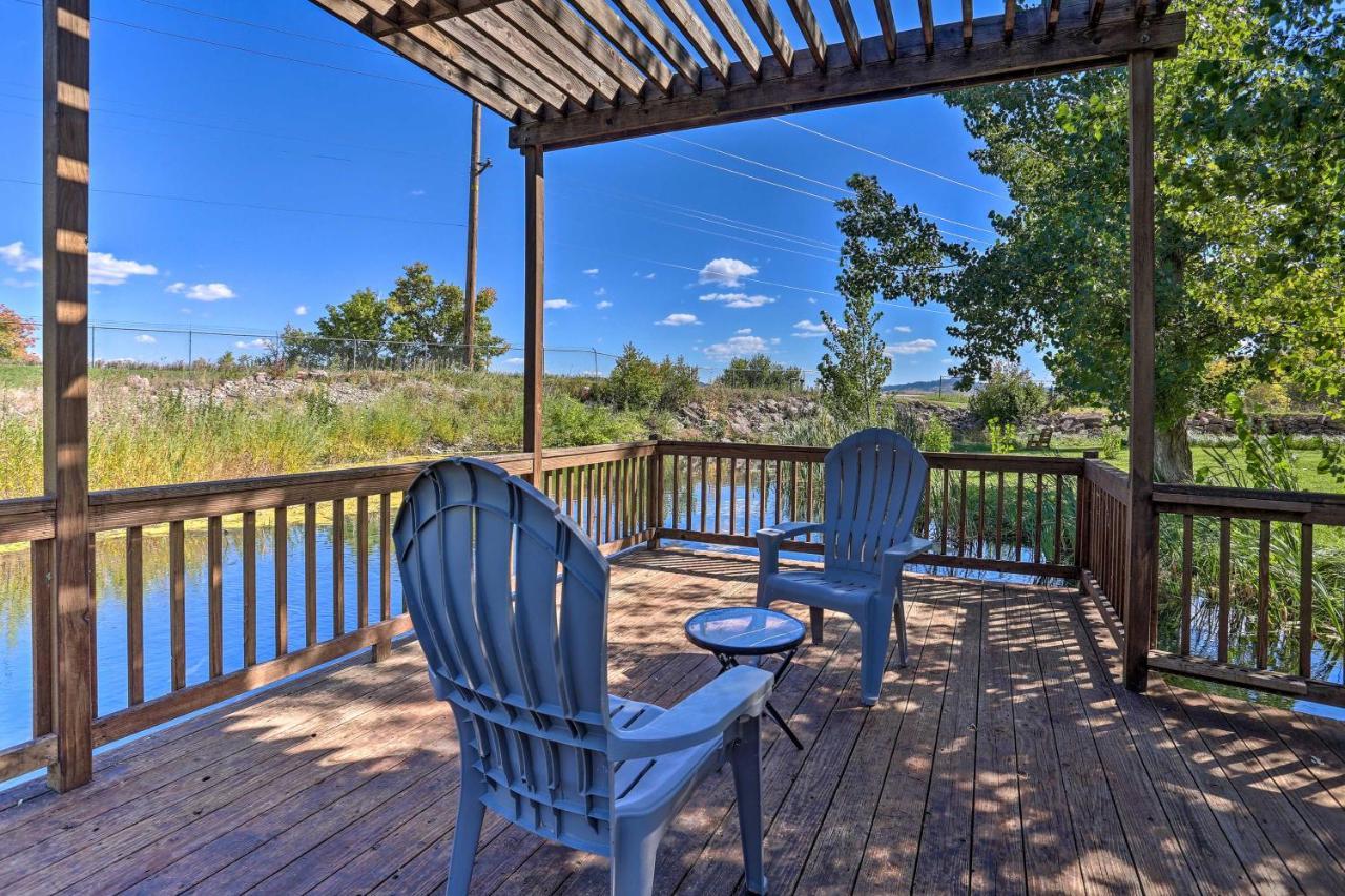 Rustic Spearfish Cabin On 12-Acre Trout Farm Exterior foto